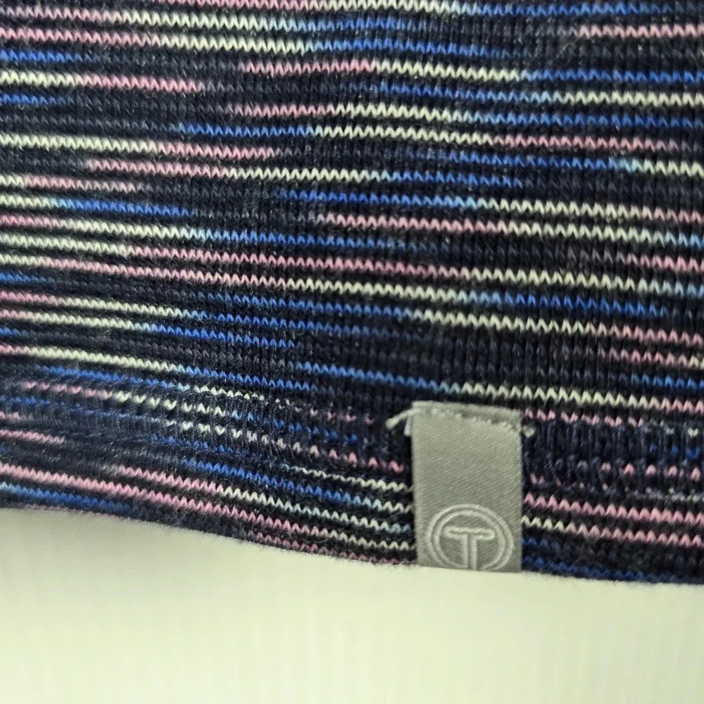 T By Talbots Space Dye Multi Colored Long Sleeve … - image 8